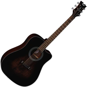 Dean Guitars St. Augustine Dreadnaught Cutaway Black Guitare Dreadnought acoustique-électrique