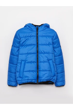 LC Waikiki Basic Boy's Puffer Coat with Hood