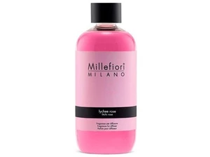 Millefiori Milano Náhradní náplň do aroma difuzéru Natural Liči a růže 250 ml