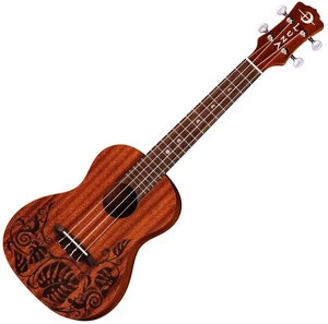 Luna Lizard Lizard/Leaf design Koncertné ukulele