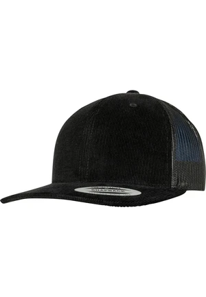 Corduroy Retro Trucker Black