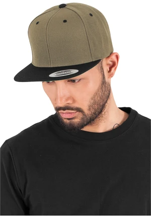 Classic Snapback 2-Tone Olv/blk