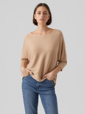 Dámsky sveter Vero Moda Beige