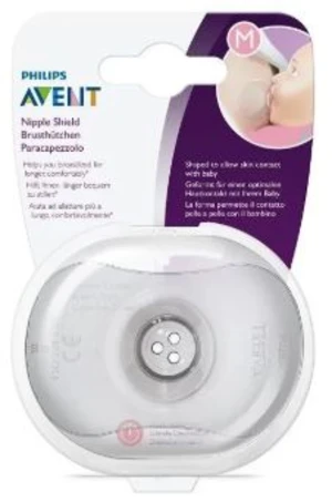 PHILIPS AVENT Chránič bradavek - medium + ster.krabička 2 ks