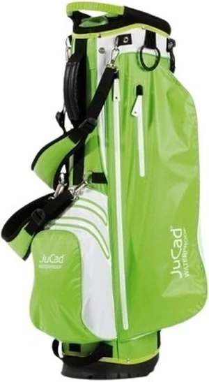 Jucad 2 in 1 Torba golfowa stojąca White/Green