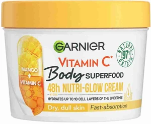 Garnier Body Food Glow Cream mango + vitamín C, 380 ml