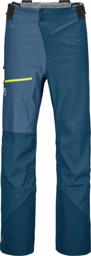 Ortovox 3L Ortler Pants M Petrol Blue L Ski Hose