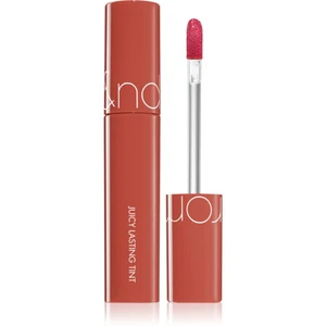 rom&nd Juicy Lasting vysoce pigmentovaný lesk na rty odstín #18 Mulled Peach 5,5 g