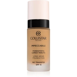 Collistar Impeccabile Long Wear Foundation dlouhotrvající make-up SPF 15 4G Golden Sand 30 ml