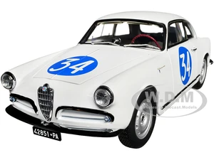 Alfa Romeo Giulietta SV 34 Emanuele - Aldebaran "Targa Florio" (1960) 1/18 Diecast Model Car by Kyosho