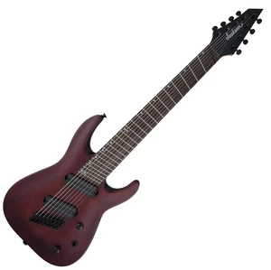 Jackson X Series Dinky Arch Top DKAF8 IL Čierna-Stained Mahogany