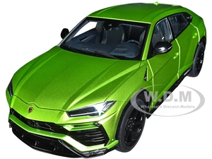 Lamborghini Urus Verde Selvans Pearl Green 1/18 Model Car by Autoart