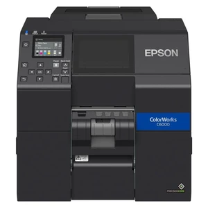 Epson ColorWorks C6000Pe (mk) C31CH76202MK, barevná tiskárna štítků, peeler, disp., USB, Ethernet, black