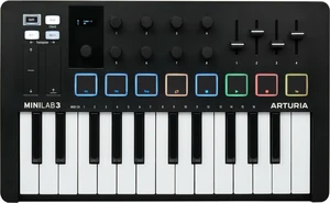 Arturia MiniLab 3 Tastiera MIDI Black