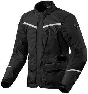 Rev'it! Voltiac 3 H2O Black/Silver 2XL Textiljacke