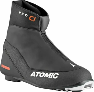 Atomic Pro C1 XC Boots Black/Red/White 9 Chaussures de ski fond