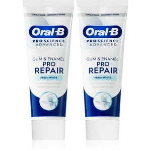 Oral B Gum & Enamel Repair Gentle Whitening jemná bieliaca zubná pasta 2x75 ml