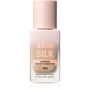 Makeup Revolution Skin Silk Serum Foundation ľahký make-up s rozjasňujúcim účinkom odtieň F8.5 23 ml