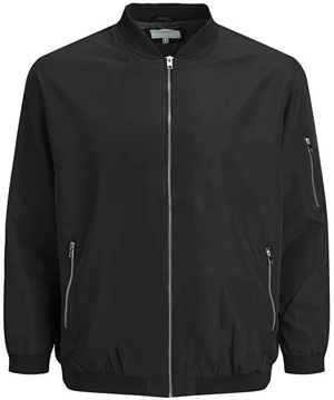 Jack&Jones PLUS Pánská bunda JJERUSH 12173990 Black 3XL