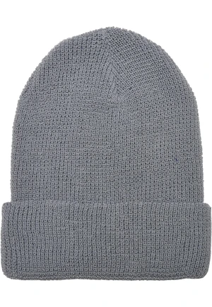 Recyklovaná příze Waffle Knit Beanie šedá