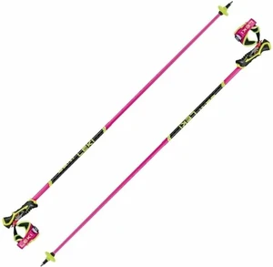 Leki Venom SL 3D Neonpink/Black/Neonyellow 125 cm Lyžiarske palice