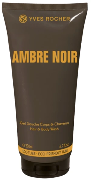 YVES ROCHER Sprchový gel na tělo a vlasy Ambre Noir 200 ml