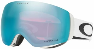 Oakley Flight Deck XM 7064A0 Matte White/Prizm Sapphire Iridium Okulary narciarskie