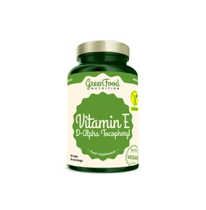 GreenFood Nutrition Vitamin E D-Alpha Tocopheryl 90 kapslí