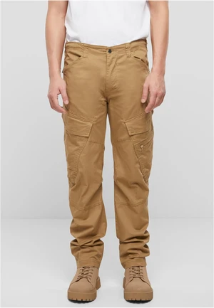 Adven Slim Fit Cargo Pants Camel Pants