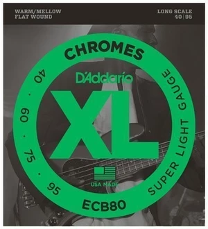 D'Addario ECB80 Corzi pentru chitare bas