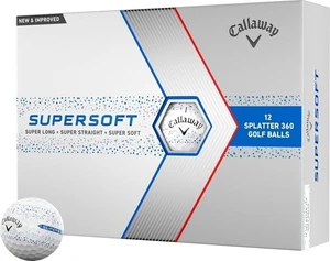 Callaway Supersoft 2023 Blue Splatter Minge de golf