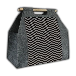 Bertoni Home Unisex's Firewood Bag Zigzag