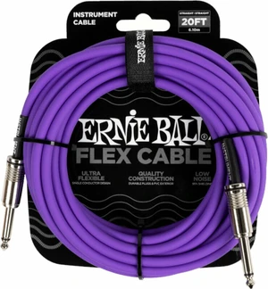 Ernie Ball Flex Instrument Cable Straight/Straight 6 m Droit - Droit Câble d'instrument