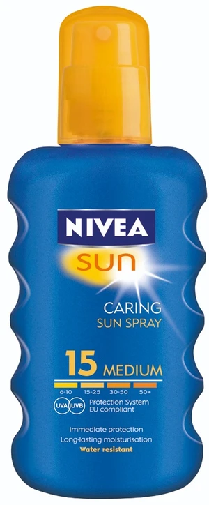 NIVEA SUN Sprej na opalování SPF15 200 ml