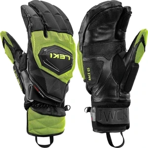 Leki WCR Venom GS 3D Lobster Black/Ice Lemon 10,5 SkI Handschuhe