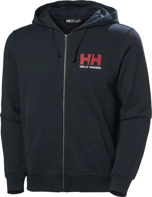 Helly Hansen HH Logo Full Zip Hoodie 2.0 Pulóver Navy L