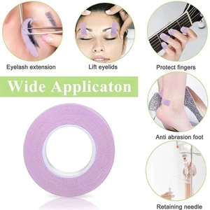 6 Rolls Eyelash Tape Non-Woven Fabric Adhesive Grafting Eyelash Extension Tape Breathable Lifting Eyelids Eye Sticker Makeuptool