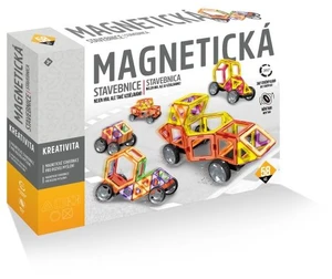 Alltoys magnetická stavebnica 58 ks