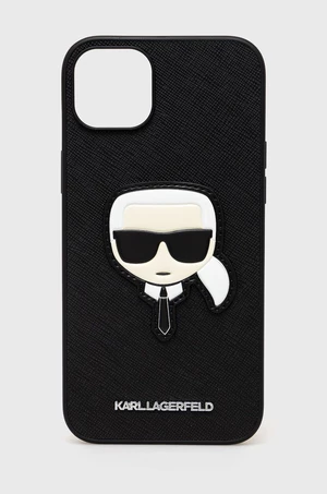 Obal na telefon Karl Lagerfeld Iphone 14 Plus 6,7" černá barva