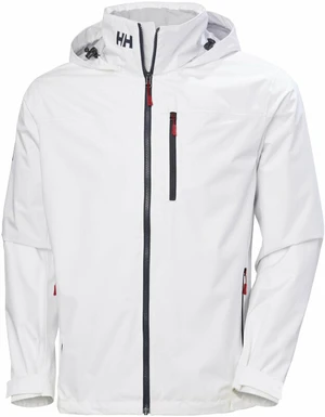 Helly Hansen Jachetă Men's Crew Hooded Sailing Jacket 2.0 White XL