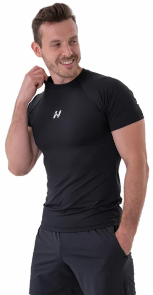 Nebbia Functional Slim-fit T-shirt Black 2XL Fitness póló