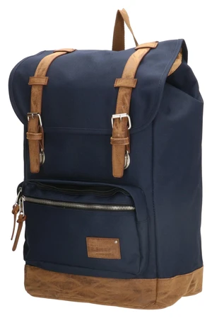 Enrico Benetti Santiago 17" Notebook Backpack 23 l Blue