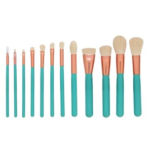 MIMO Makeup Brush Set Turquoise 12 Pcs zestaw pędzli