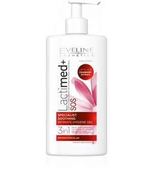 EVELINE LactiMED+ SOS Zklidňující intimní gel 3v1 250 ml