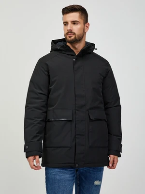 Jack & Jones Etiko Parka Černá