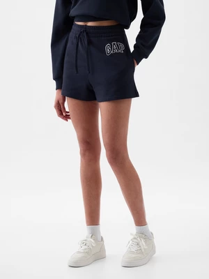 Navy blue women's sweatpants with GAP logo