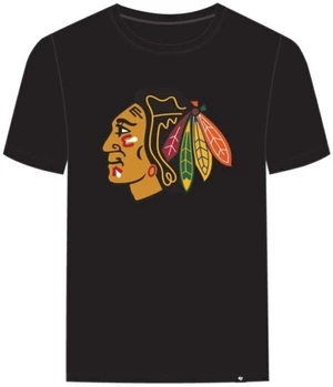 Chicago Blackhawks NHL Echo Tee Black S T-Shirt
