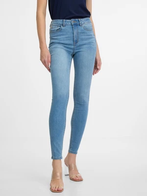 Orsay Světle modré dámské skinny fit džíny - Dámské