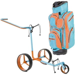 Jucad Carbon 3-Wheel Aquastop Bag SET GT Wózek golfowy ręczny