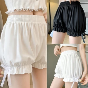 Women Safety Short Pants Summer Under Skirt Pants Anti-Glare Boxers Boyshorts T8NB